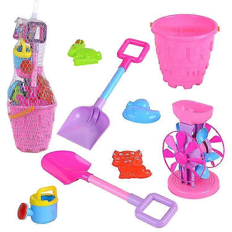 Barnas spadeverktøy strandbøtte ATV sett badeleker