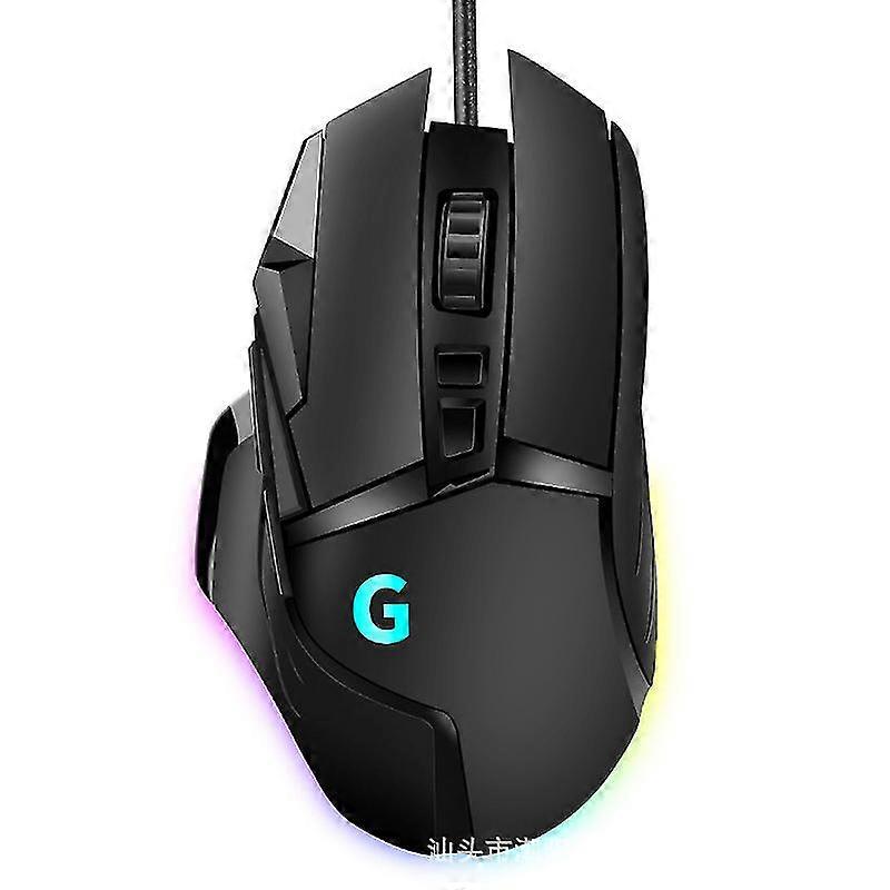 Ergonomic Wired Gaming Mouse 7 Button G502 Usb Computer Mouse Rgb Gamer Mice X7 Anti-Sweat With Led