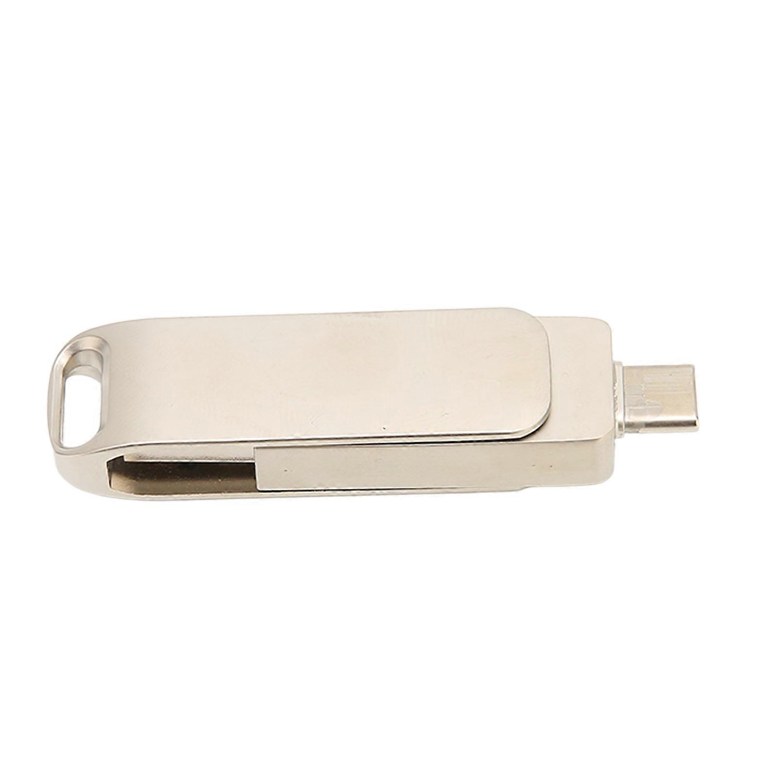 256GB Portable Flash Drive USB 3.0 Type C Rotatable Memory Stick for Tablets and Pictures Storage