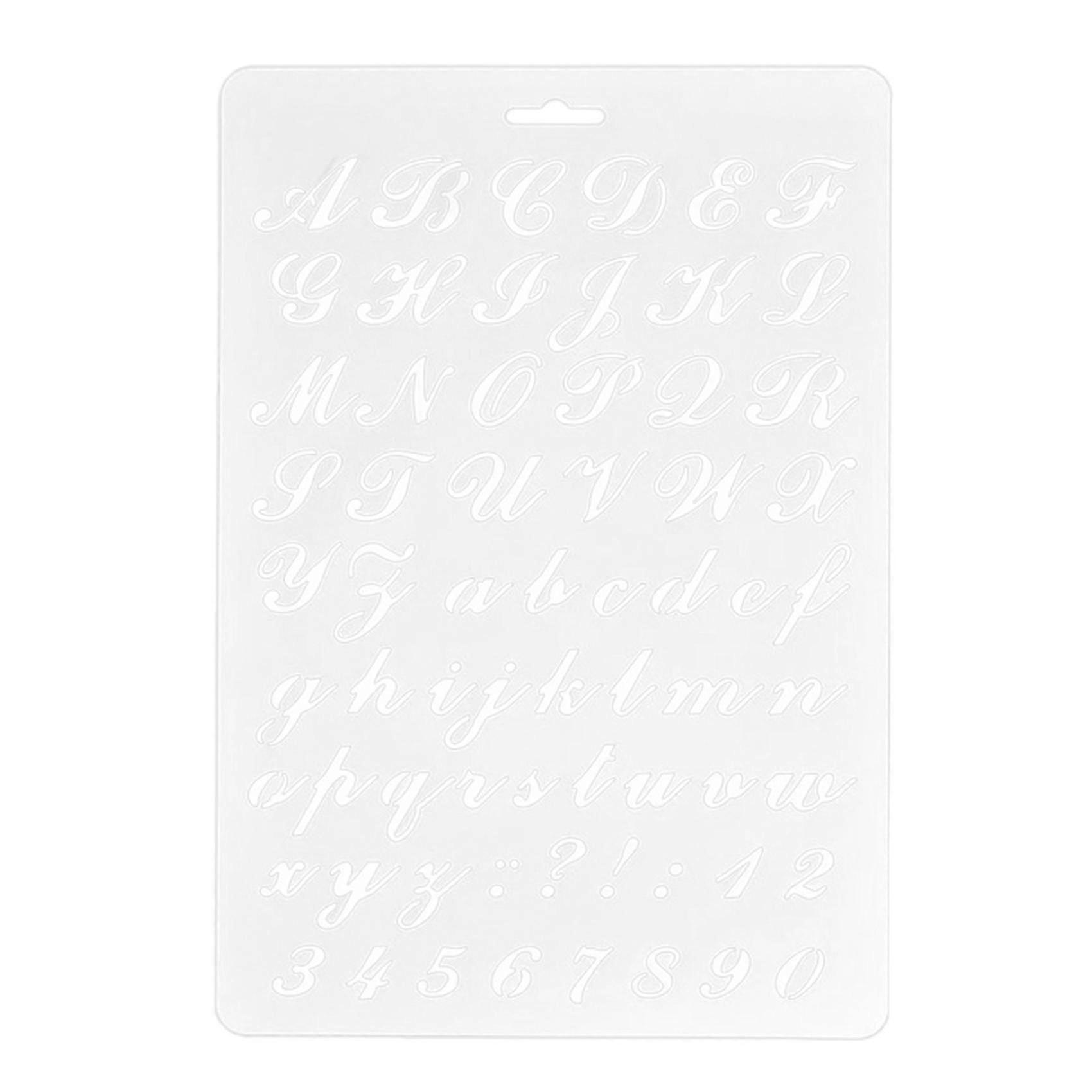 Lettering Stencils, And Number Stencil, Painting Alphabet And Number Stencils (#2)