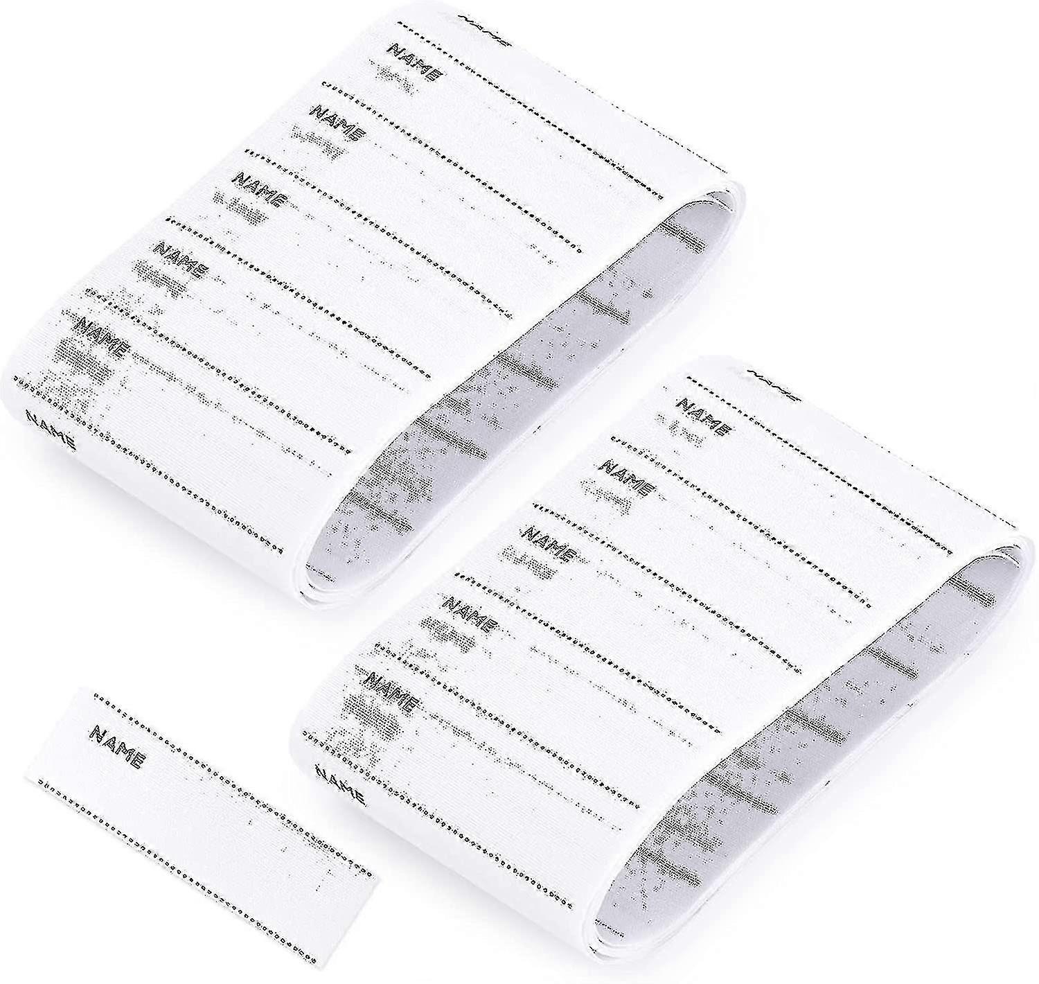 2024 Uudet 200-osaiset nimikyltit vaatteille - tyhjät nimikyltit - Pestävät silitettävät nimikyltit lasten koulupuvulle - Kudotut kangasvaatteet - Persona