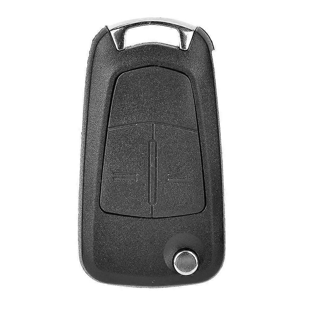 Foldable 2-Button Car Key Housing compatible with VauxhallOpel Astra H