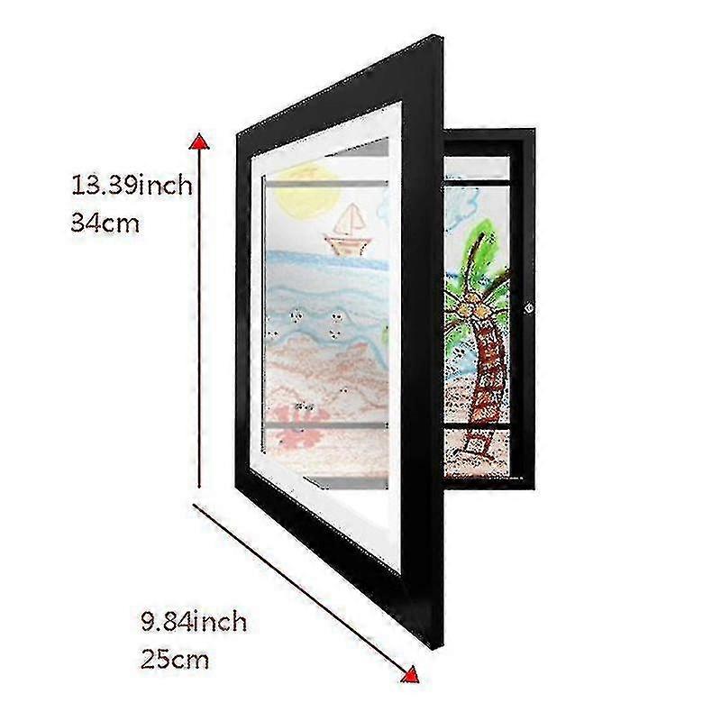 木製額縁 20 シートアートワーク - キッズアートディスプレイフラム