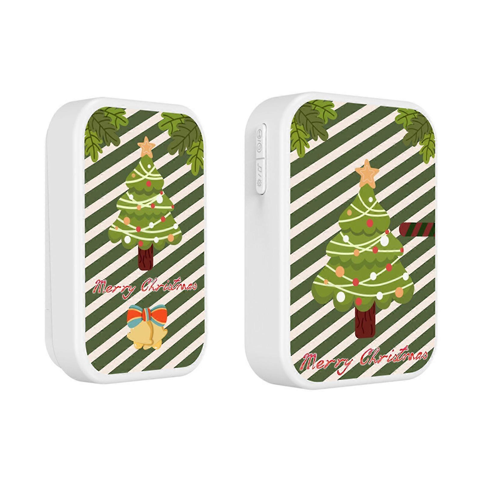 Campainha de Natal auto-geradora Home sem bateria campainha sem fio através da parede Pager idoso com 38 toques