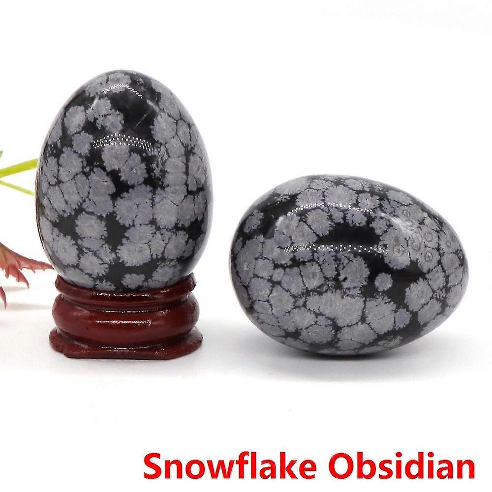 30x40mmストーンエッグナチュラルアメジストクリスタルケーゲルエクササイズ骨盤マッサージヒーリングジェムストーンクォーツホームデコレーションギフトスタンド付き