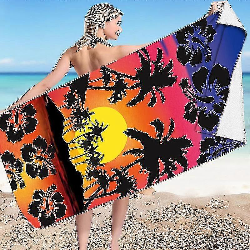 Rectangular Quick Dry Beach Towel
