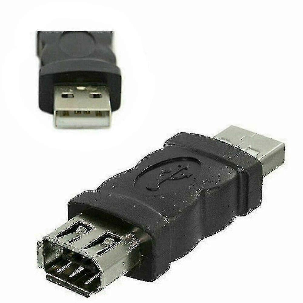 2024, firewire ieee 1394 6-stifts hona F till usb m hane kabeladapter omvandlare plugg