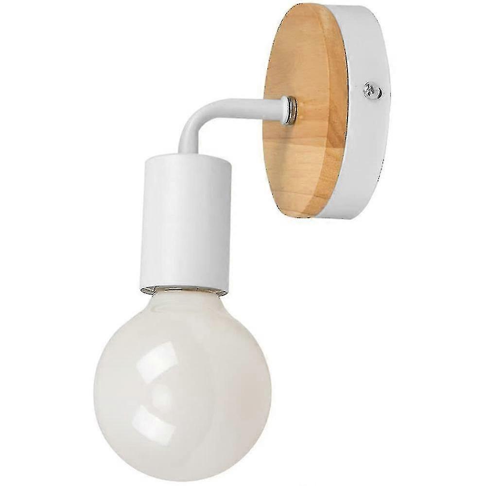 Wrought Iron Simple Lamp ,wall Lamp,white