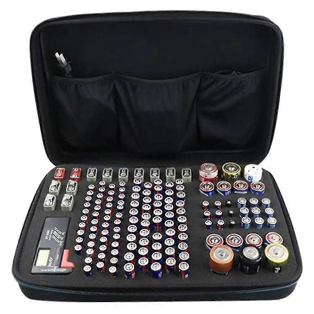 Hard Battery Organizer Storage Box Shockproof Waterproof Explosionproof Carrying Case Holder Bag New