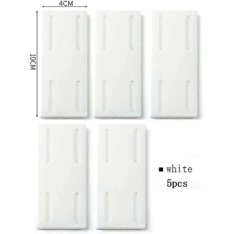 5/10PCS Self-Adhesive Wall-Mounted Punch-Free Plug Power Outlet Holder Traceless Fixer Plug-in Removable Socket Fixer