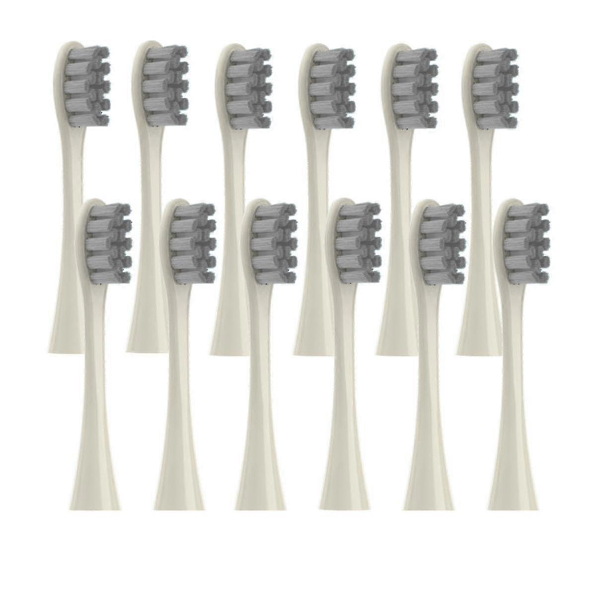 12pcs Replacement Brush Heads For X Pro/ Z1/ F1/ One/ Air 2 /se Soft Deep Cleaning Nozzles, D
