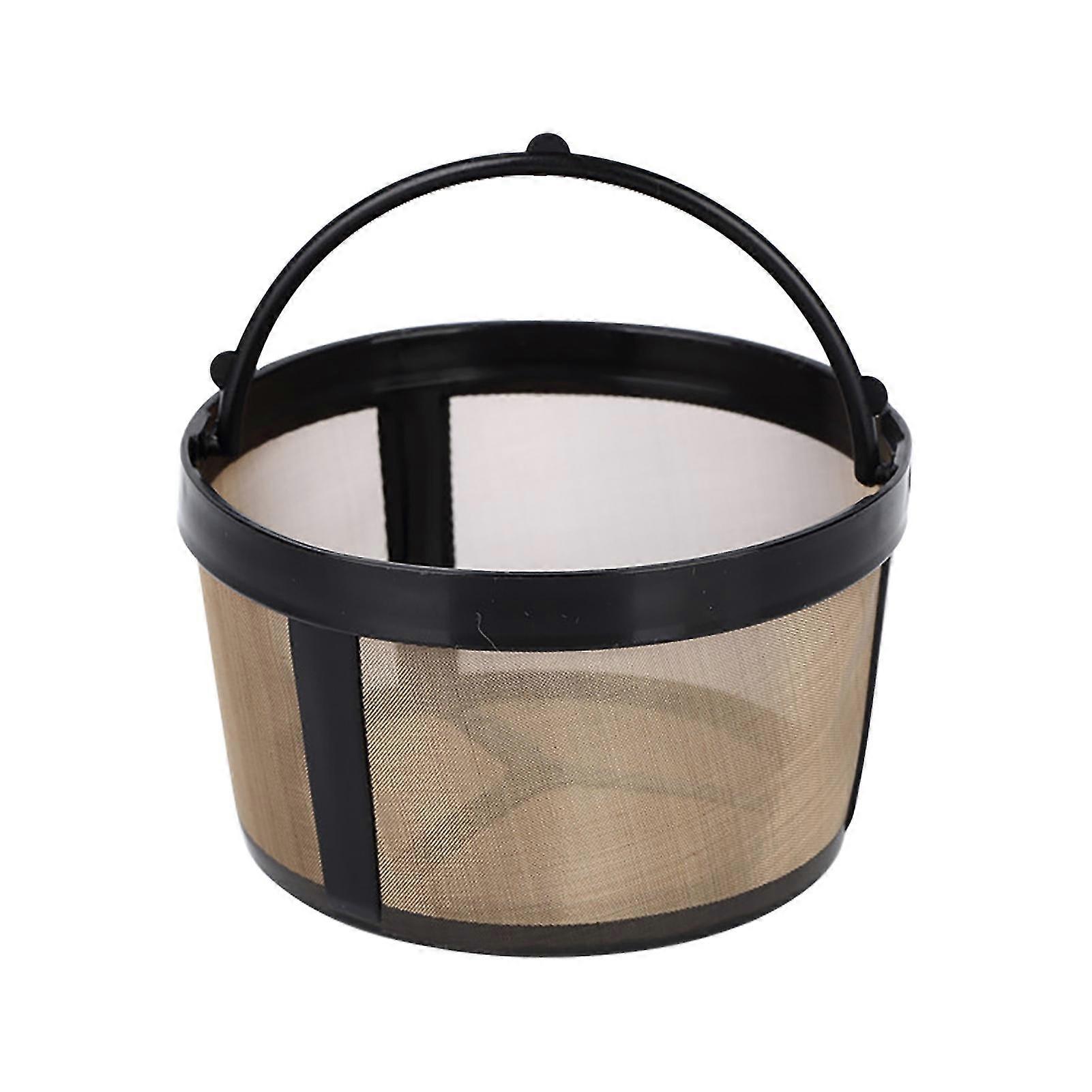 2pcs Tool Coffee Filter Reusable Basket Home Kitchen Stainless Steel
