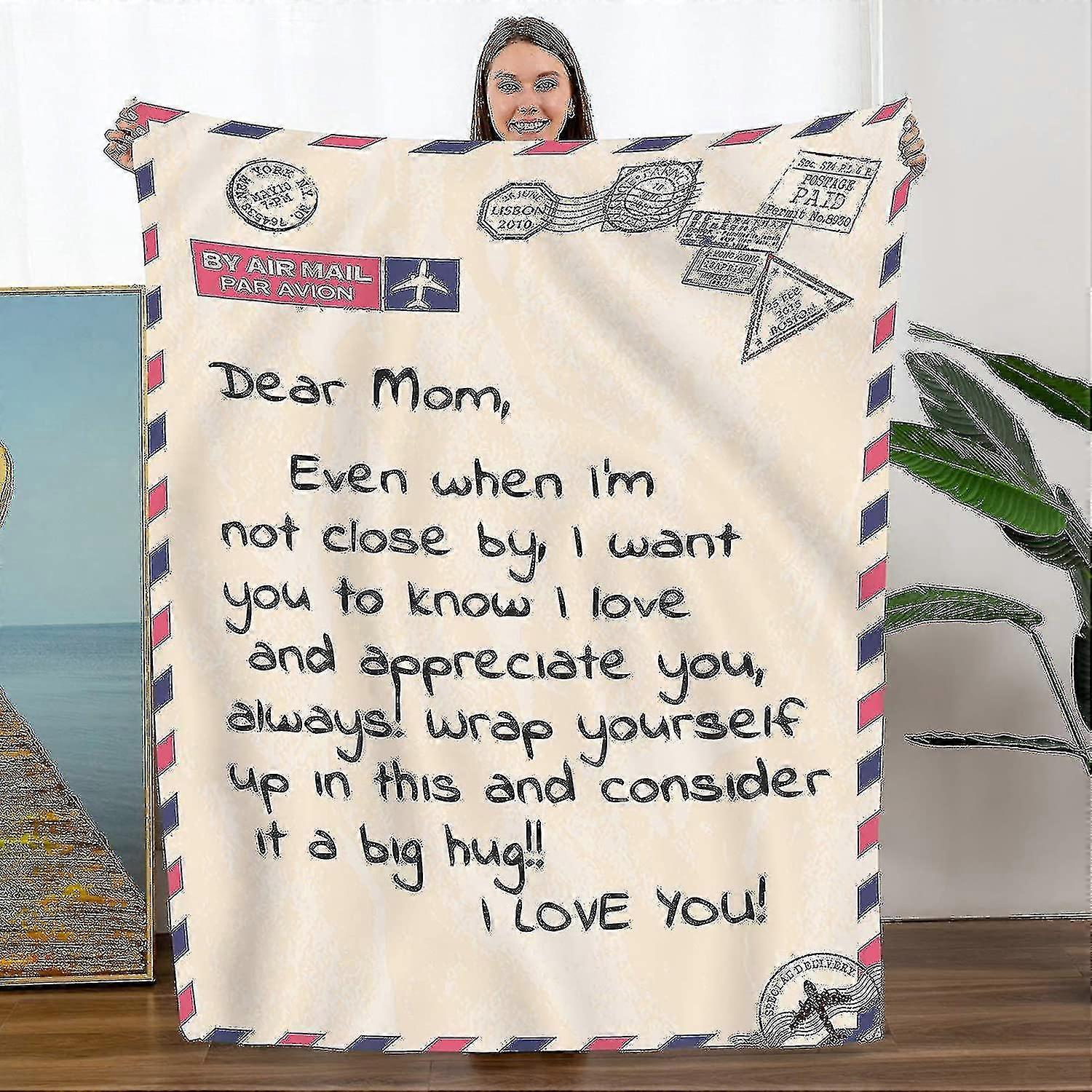 A Blanket For Mom, Mom's Birthday Gift