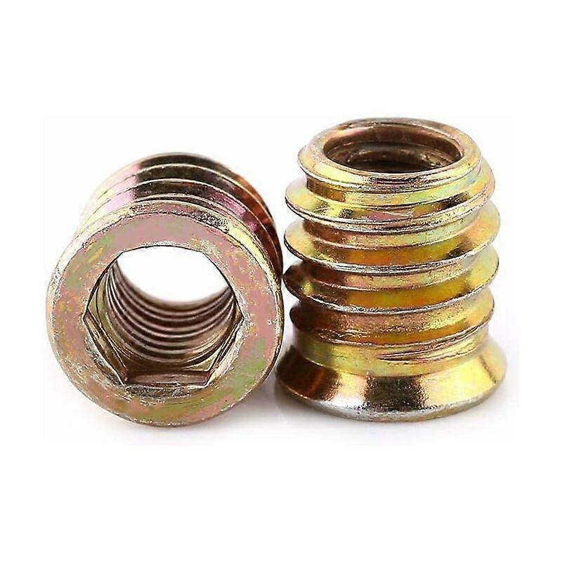 20pcs Threaded Insert Nuts, M8*15mm