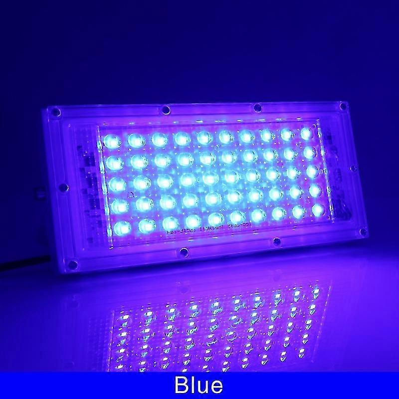 50w Ip65 Waterproof Outdoor Led Floodlight-Blue