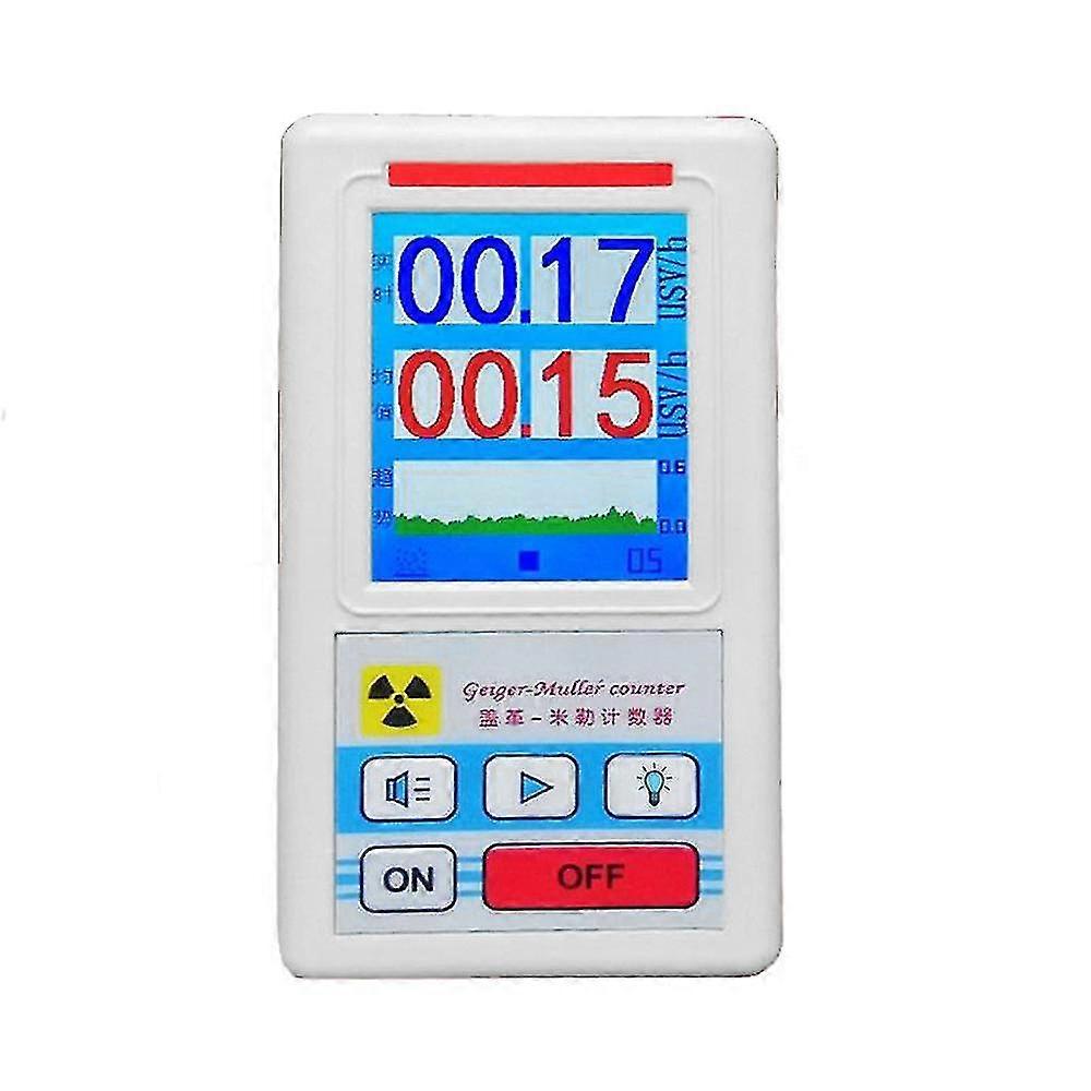 Handheld Portable Geiger Counter Multifunctional Nuclear Radiation Detector Personals Dosimeter Marble Detectors Beta Gamma X-ray Tester