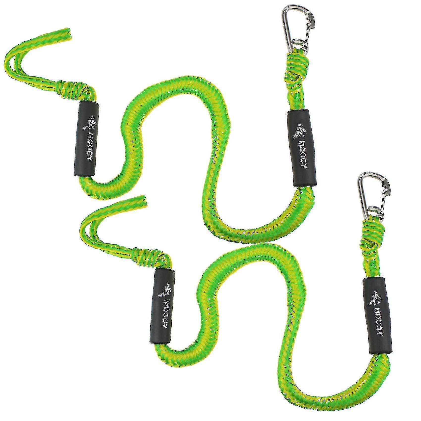 2er-Pack Boat Bune Dock Line mit Haken-Verankerungs-Seilboot-Zubehör für Ponton-Jet-Waverun