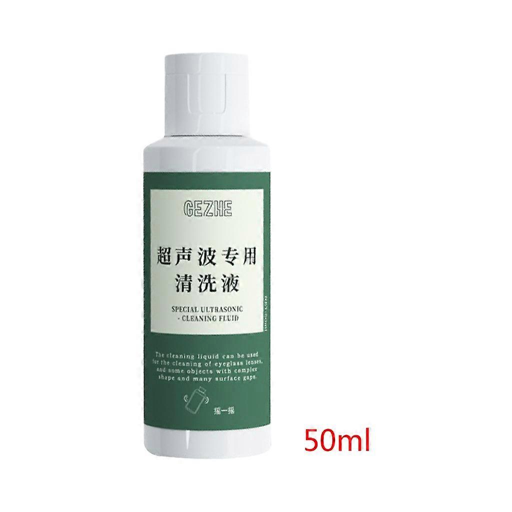 50ml υγρό μηχανών καθαρισμού κοσμημάτων / γυαλιών καθαρισμού λύσεων υπερήχων