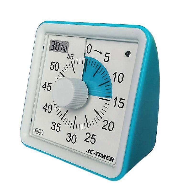 Visual Timer 60-Minute Silent Countdown Timer for Kids and Adults Time Management Tool for Kitchen  Classroom