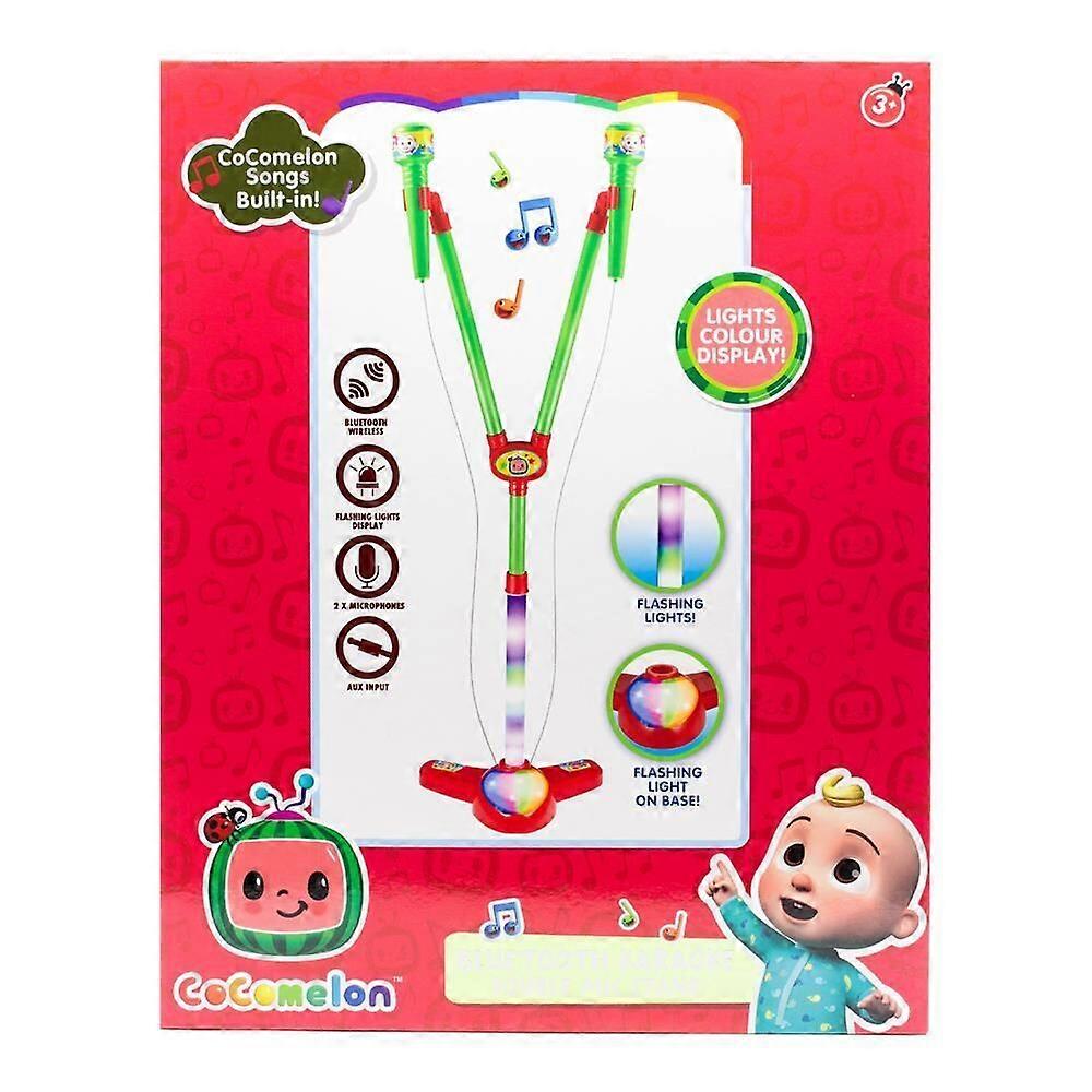 Cocomelon Bluetooth Karaoke Double Mic Stand