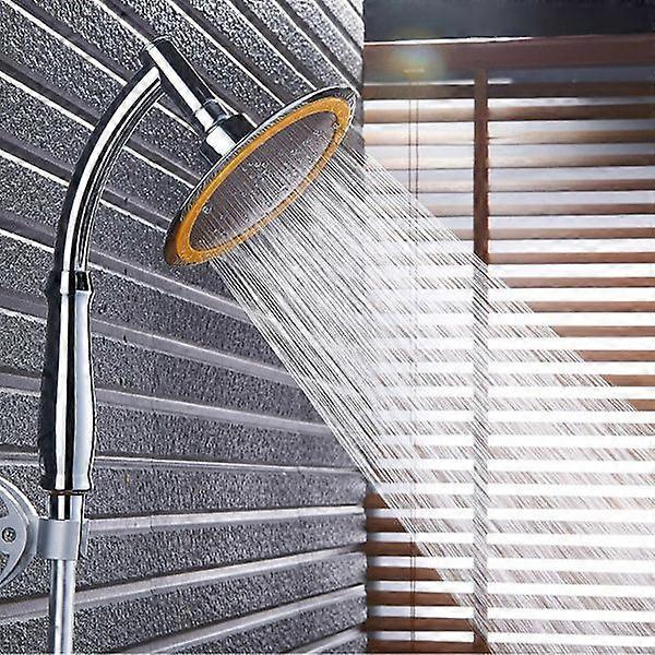 Chuveiro de banheiro de alta pressão grande de 6 polegadas SPA chuveiro ultrafino