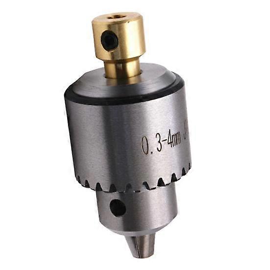 0.3mm-4mm Mini Drill Chuck JTO Taper Mounted Drill Chuck Wrench Lathe Accessory