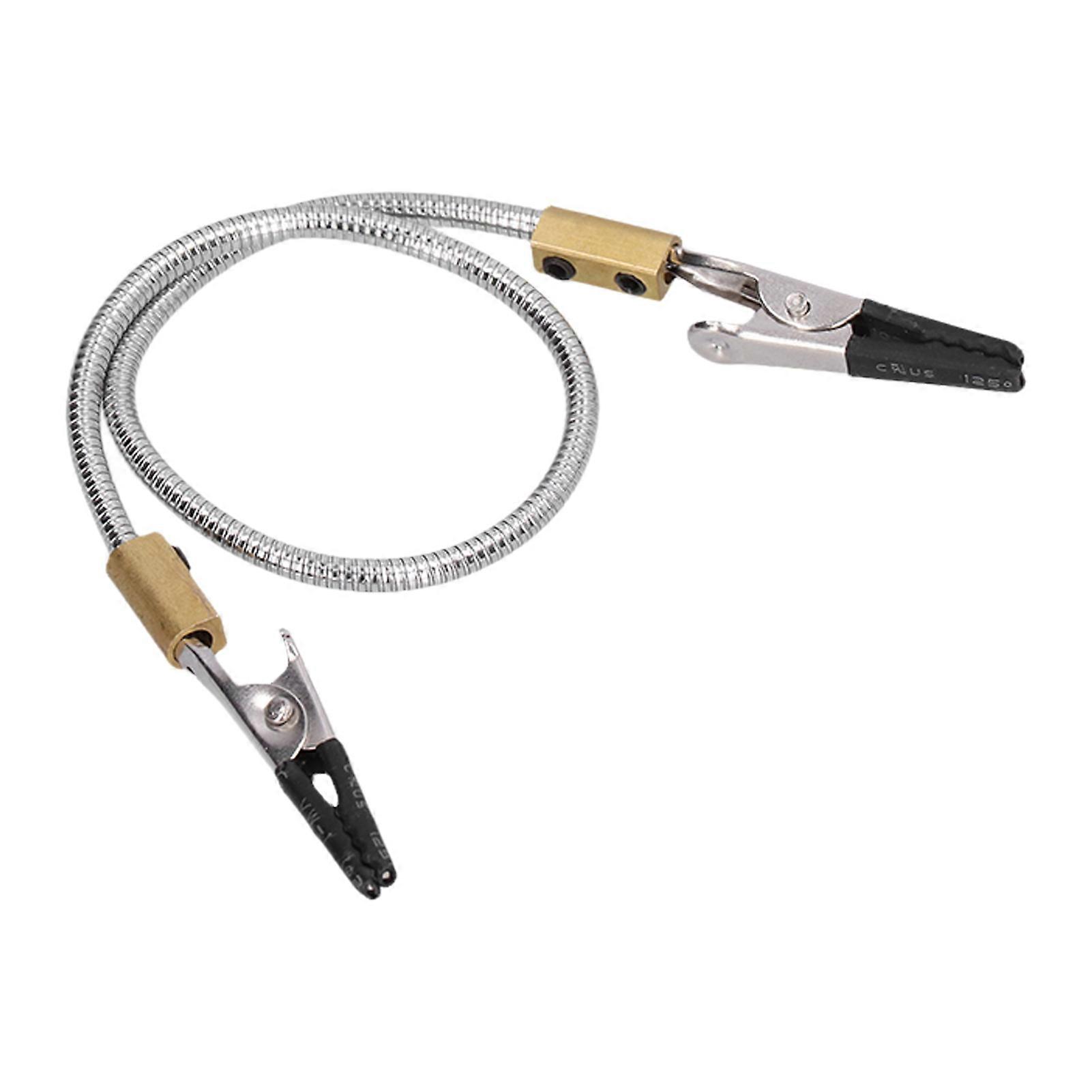 Auxiliary Hand Soldering Tool, 2 Adjustable Clamps for Electronic Repair