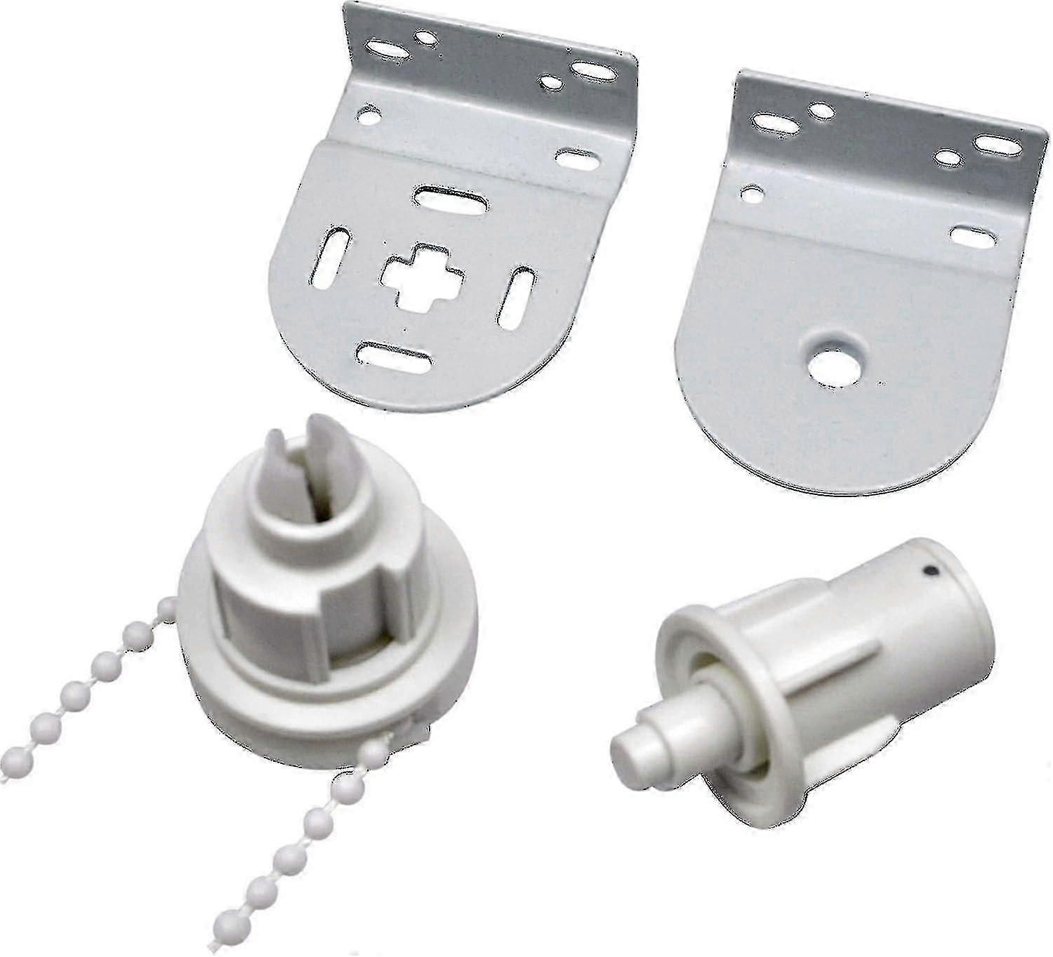Roller Blind Repair Kit, Complete With 32mm Roller Blind Mechanism, Roller Blind Chain And Metal Bracket For Roller Blind, Maximum Load 5kg Ternel