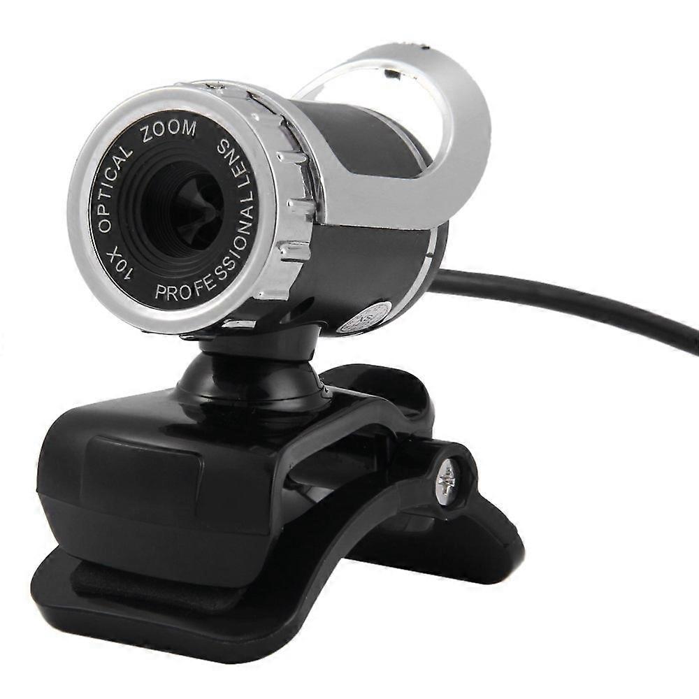 HXSJ A859 480P Computer Network Course Camera Video USB Camera Built-in Sound-absorbing Microphone(Black) No Camera Function Black