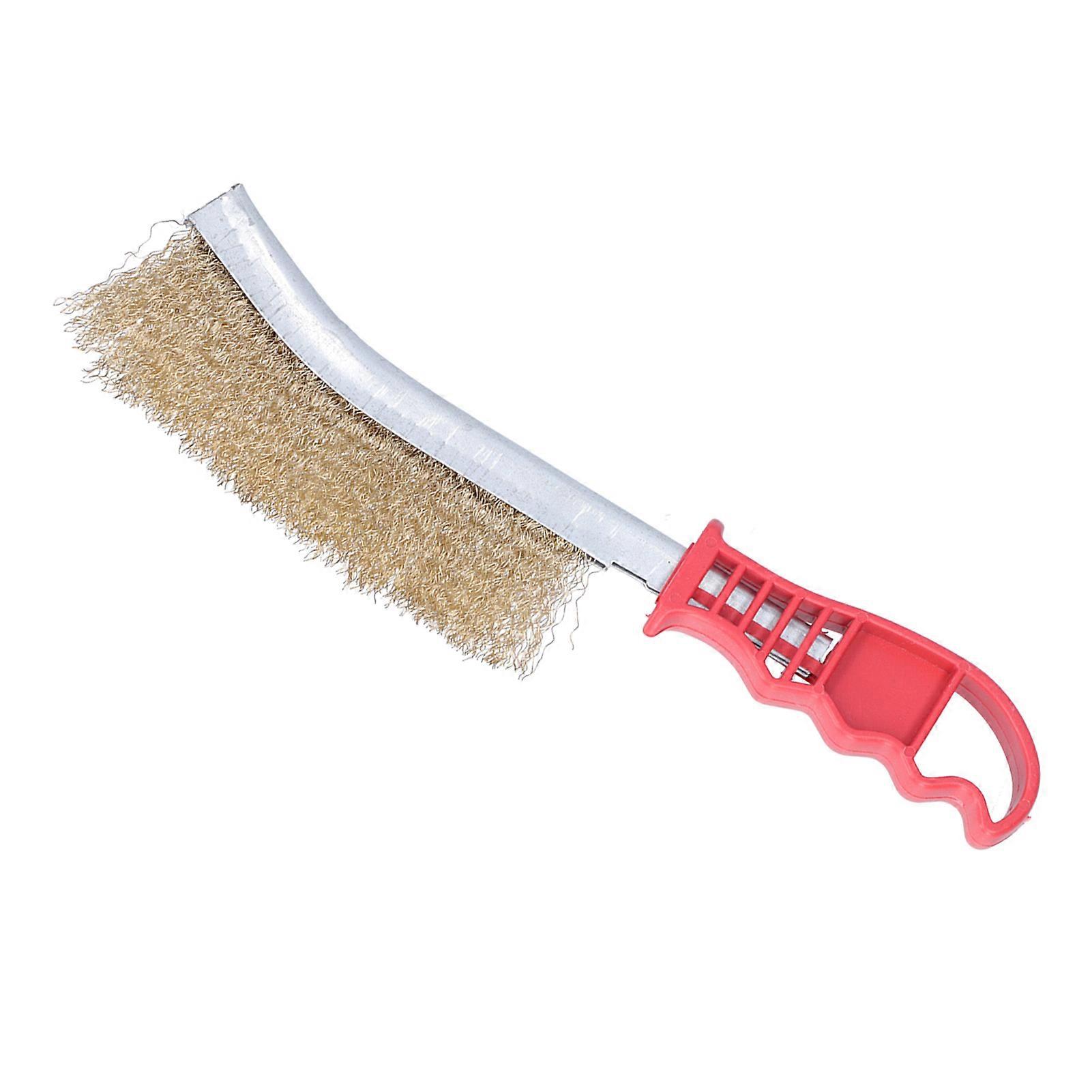 Multifunctional wire brush, rust and paint remover, deburr remover