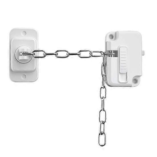 Adjustable Window Security Lock for Child Safety Ventilation Self Adhesive No Drilling Window Restrictor for Metal Wooden Sliding Window