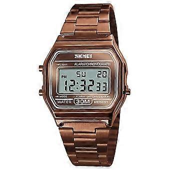 Skmei 1123 Wasserdichte Uhr (Kaffeegold)