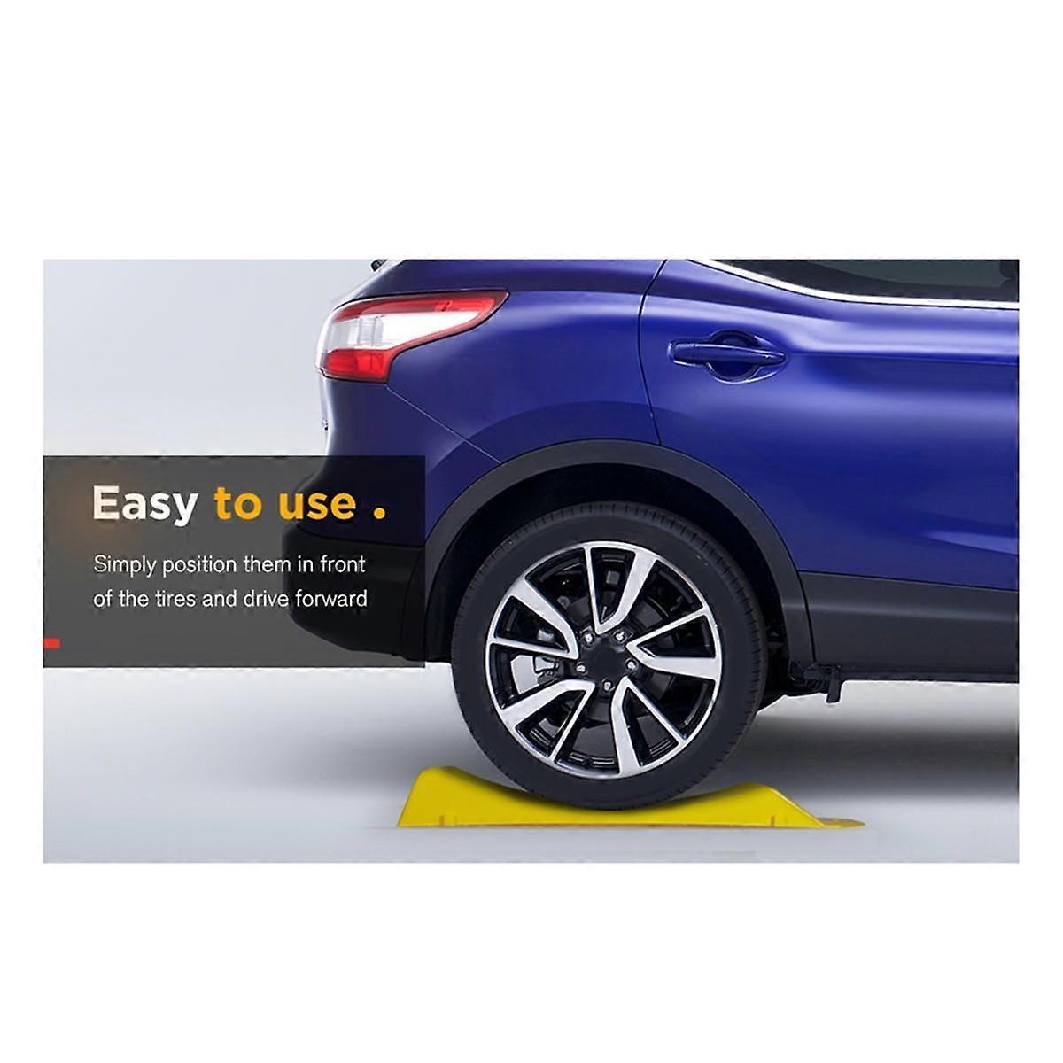 Wheels Tire Saver Ramps,Tire Anti-Slip Saver Ramps Slip Load Bearing Capacity Tool for Heavy Duty T