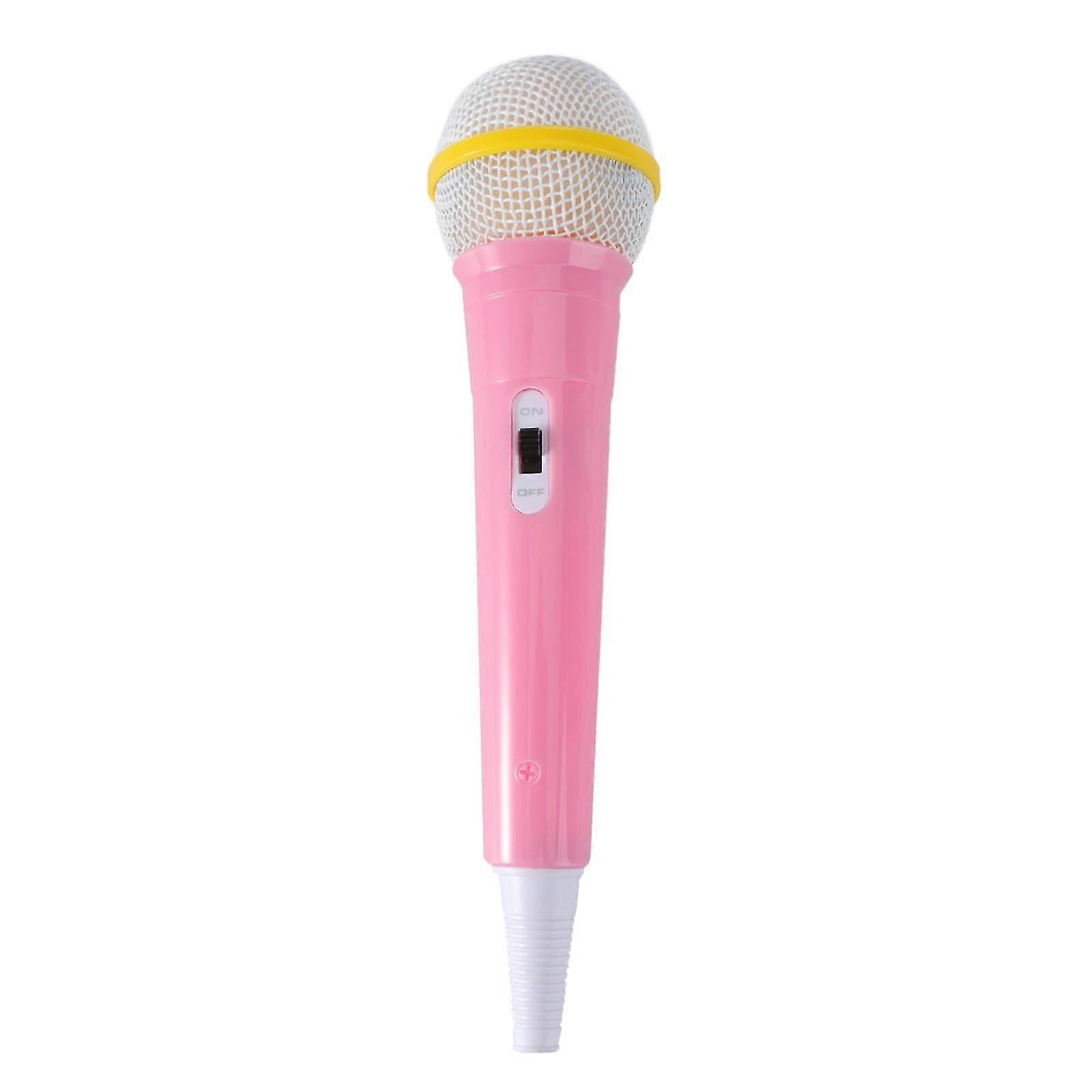 Toys Kids Boys Plastic Microphone Toy Microphone Model Toy Party Performance Toy