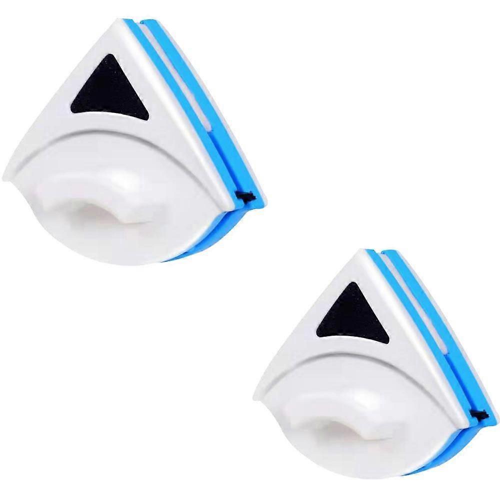 Two double-sided glass wipers, magnetic window cleaner, double layer glass cleaner
