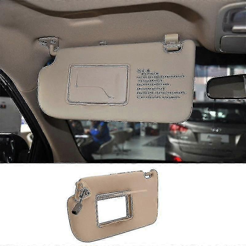 Car Left Driver Side Visor Shade Beige For 2004-2014 852012e000 85201-2e000