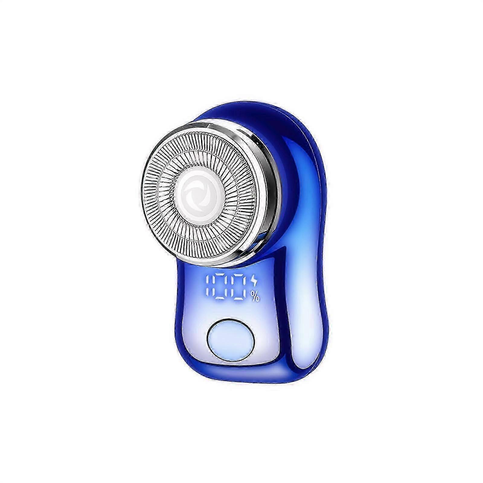 Mini Electric Shaver, Portable Powerful Storm Razor for Men Women, USB C Rechargeable, Battery Power Display, Lightweight Razor for Travel Office Busi