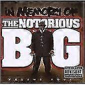 In Memory of the Notorious B.i.g. - Vol. 4 CD (2008)