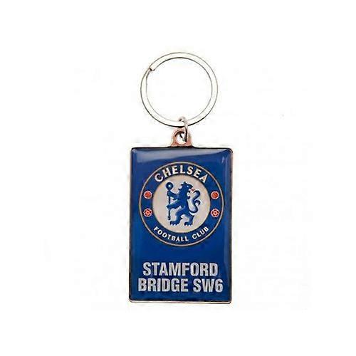 Chelsea FC Stamford Bridge Crest Keyring