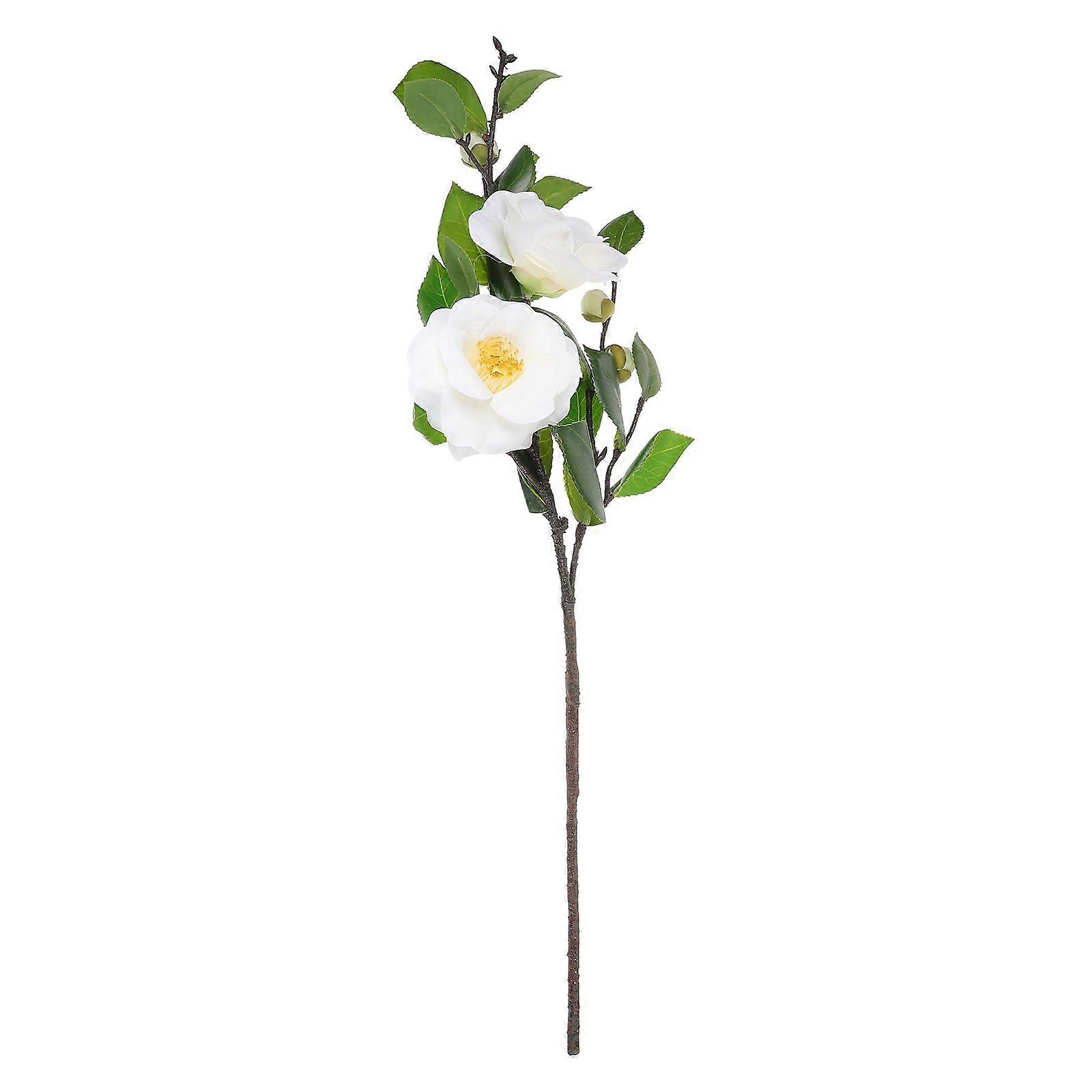 Artificial Flower DIY Layout Camellia Pick for Table Centerpiece Bouquet Vase