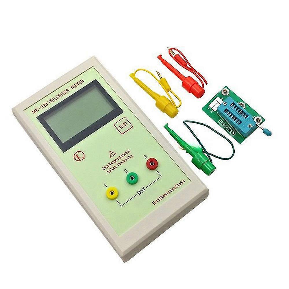 MK328 Portable LCD Display Capacitance and Resistance Tester Multifunctional Transistor Tester ESR Tester