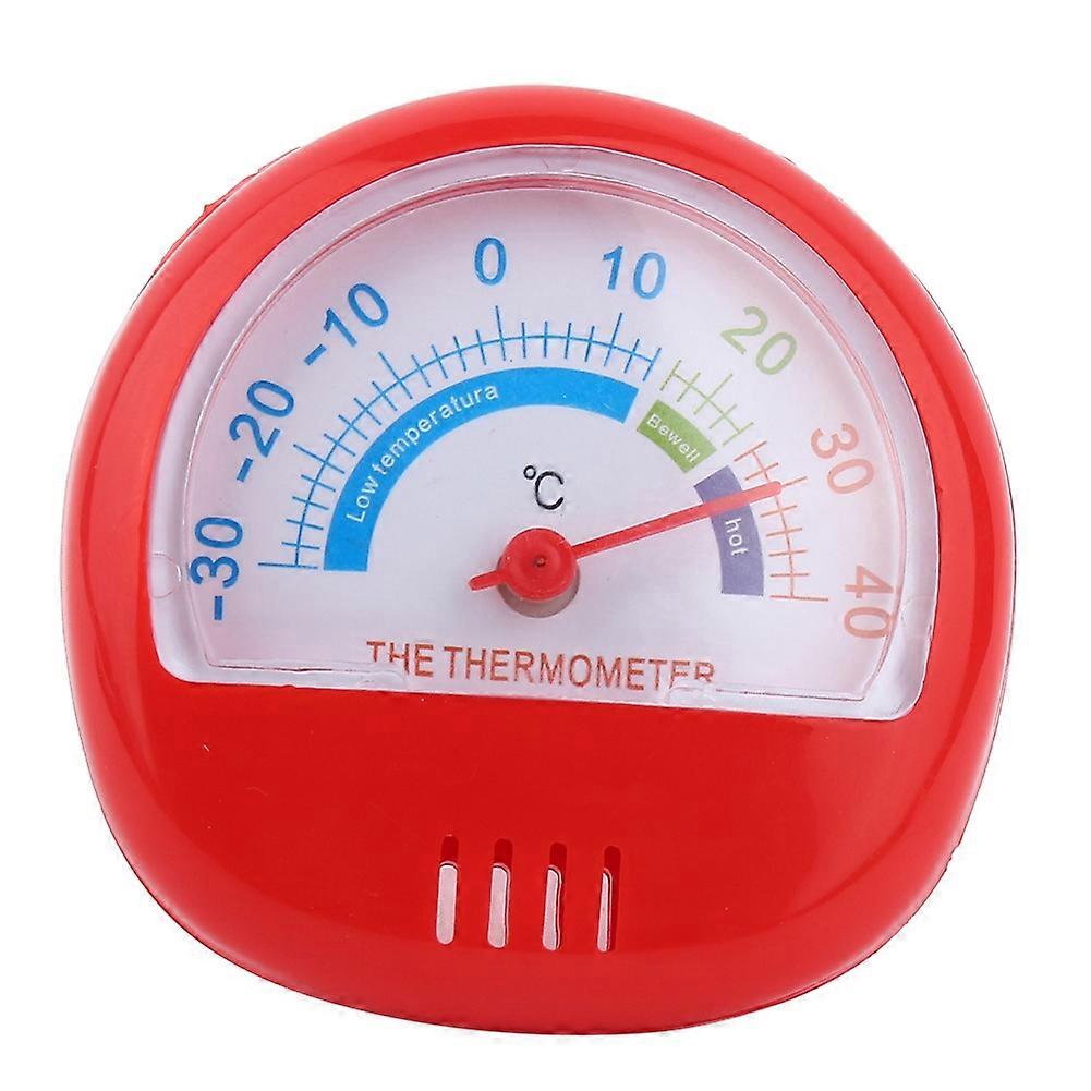 Refrigerator freezer thermometer indoor and outdoor pointer temperature measurement