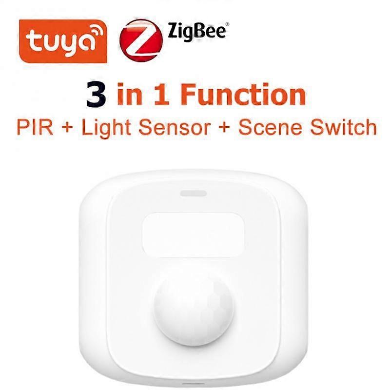 Tuya WiFi Zigbee Human Motion Sensor Smart Home PIR Motion Sensor Detector With Light
