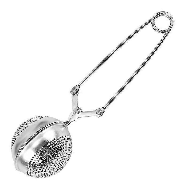 Stainless Steel Tea Strainer, Portable Infuser Mesh Tea Ballsilver