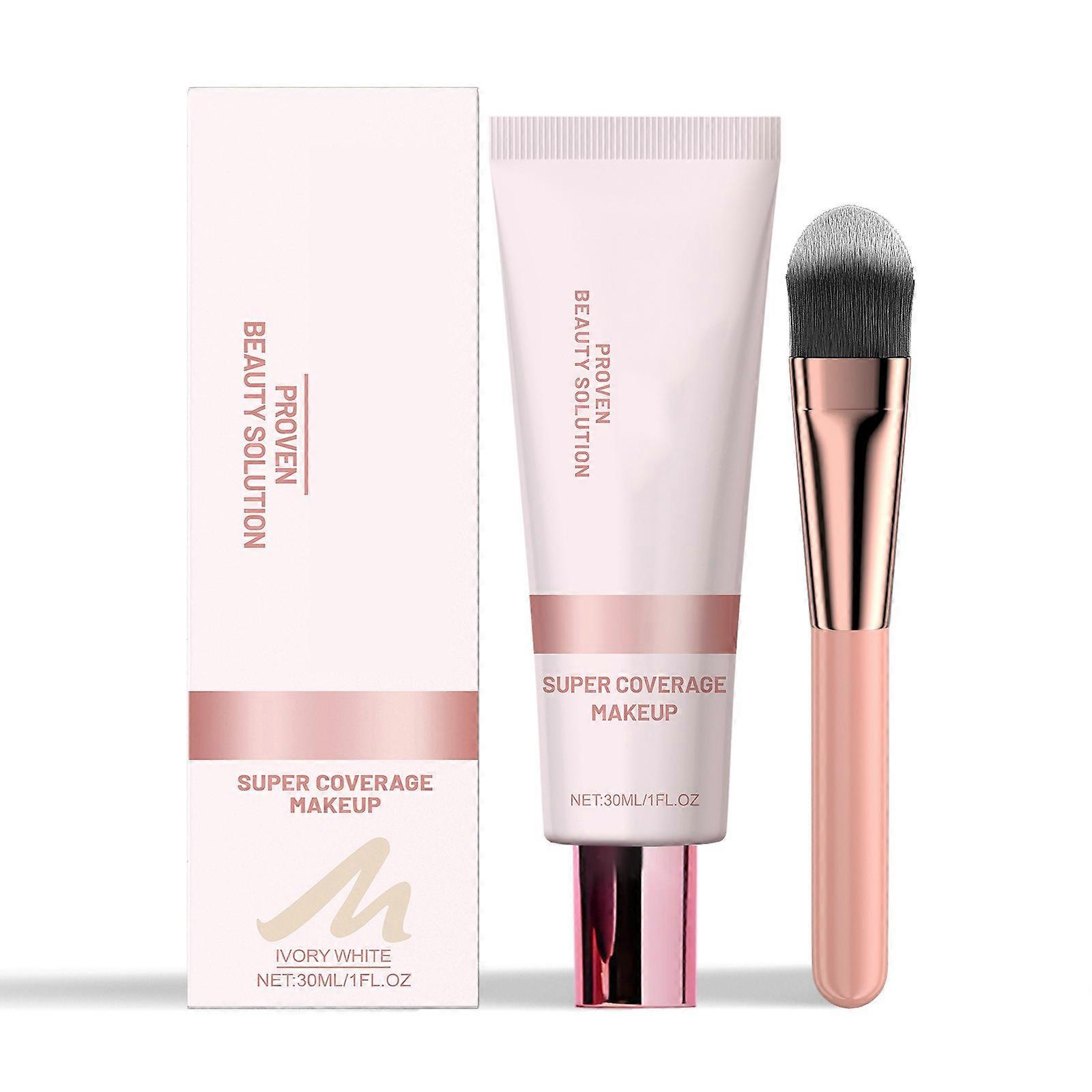 Face Makeup Concealer Liquid Makeup Non Blocking Powder Refreshing Moisturizing Light And Moisturizing Liquid 30ml