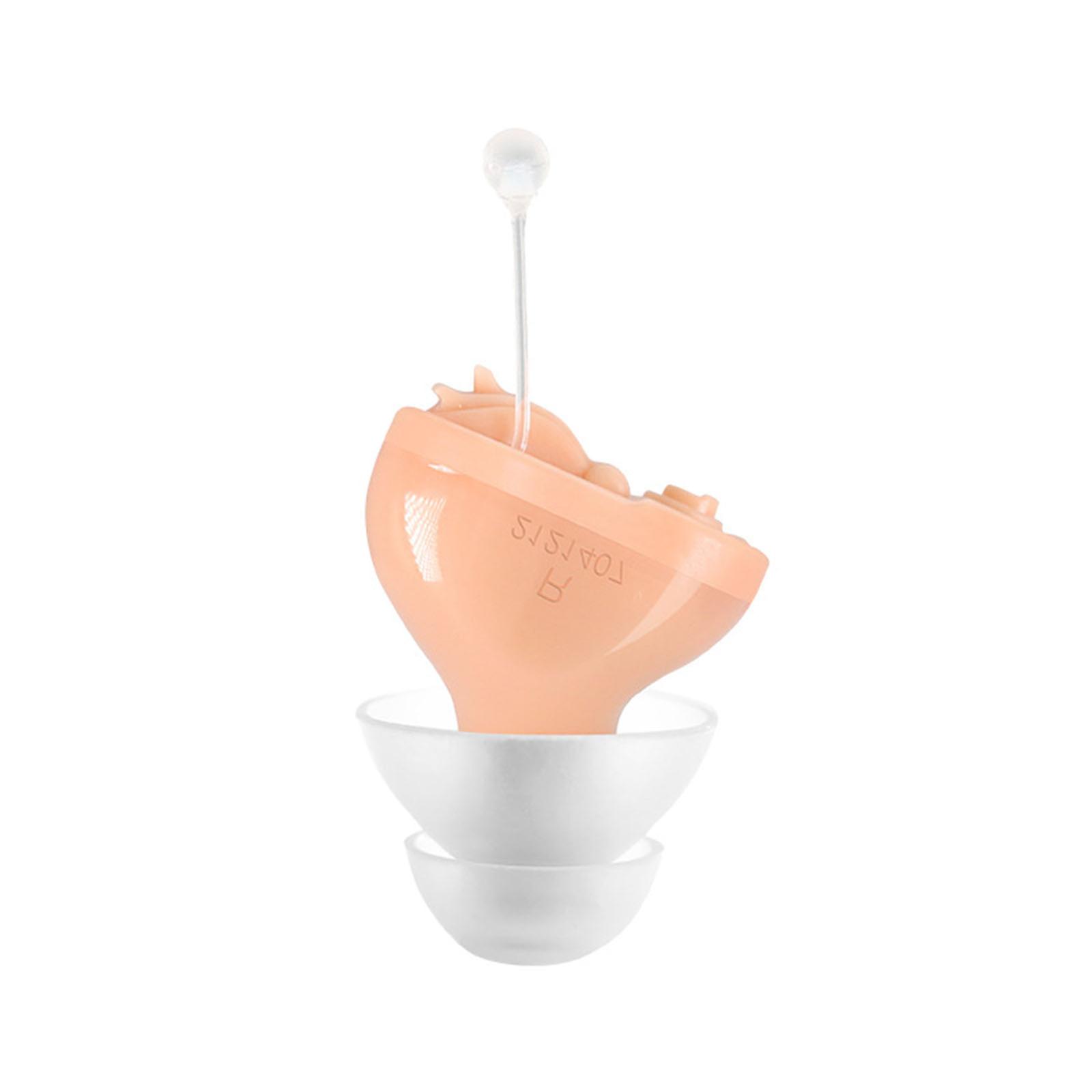 USB Hearing Aid for Senior Hearing Loss Digital Ears Hearing Assist Devices with Noise Cancelling Hearing Amplifier  skin color right