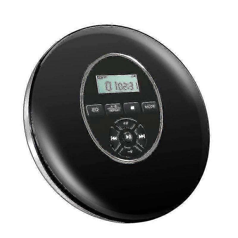 Round Style Portable -cd Player Headphone Hifi Music Reproductor -cd Walkman