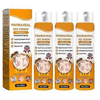 Espray de veneno de abeja para psoriasis. Líquidos portátiles antipicazón para el cuidado corporal para todo tipo de piel.