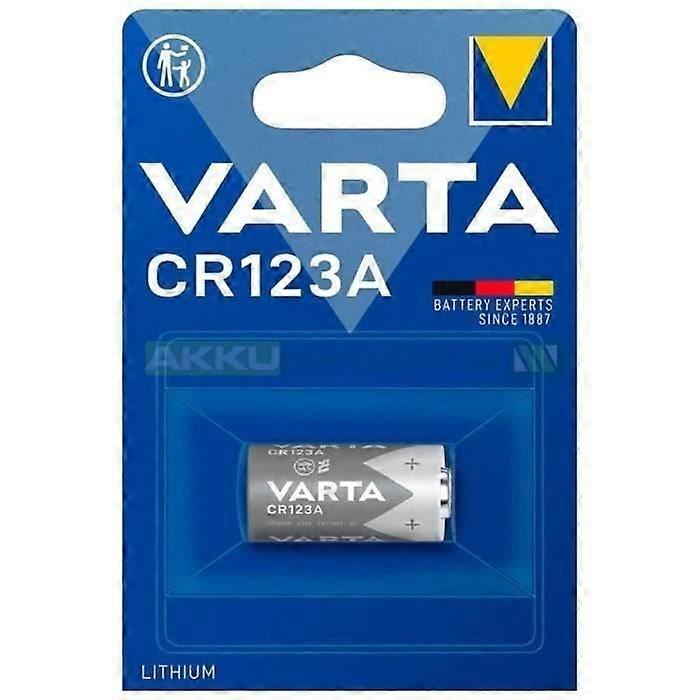Batterie lithium CR123A VARTA.
