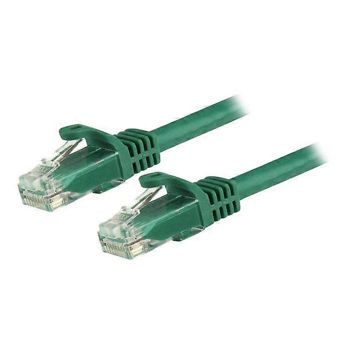 STARTECH 5m Cat6 Gigabit UTP Hookless Network Cable - M/M - Green